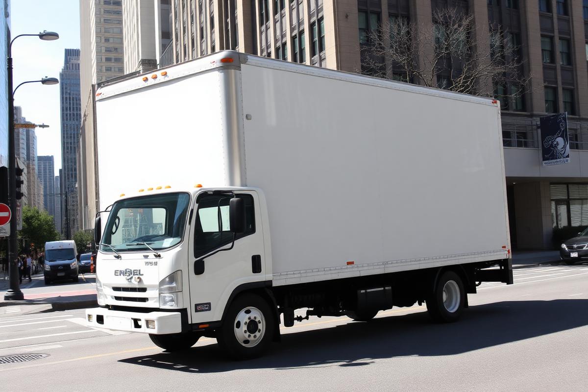 Box Truck trailer dispatched by IDEAL DISPATCH