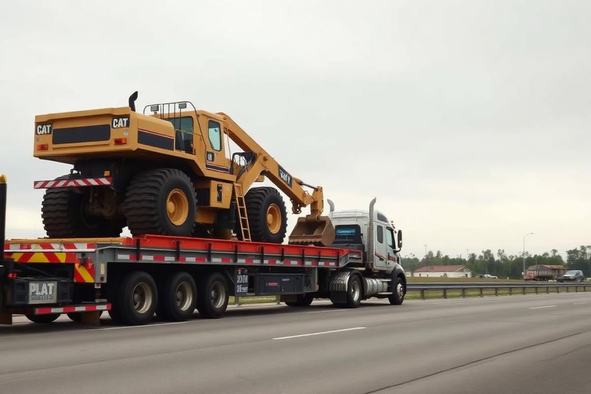 Step Deck trailer dispatched by IDEAL DISPATCH