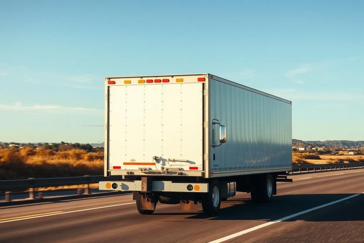 Straight Truck trailer dispatched by IDEAL DISPATCH